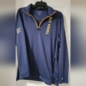 WVU 1/4 zip pullover